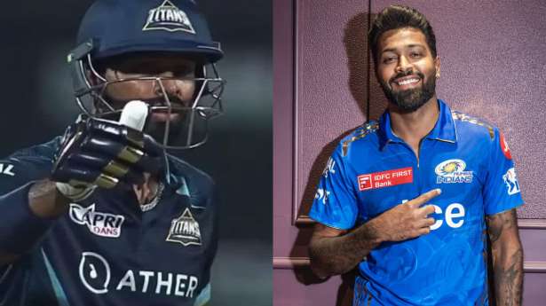 மும்பை இந்தியன்ஸ் அணியில்  ஹார்திக் பாண்டியா 